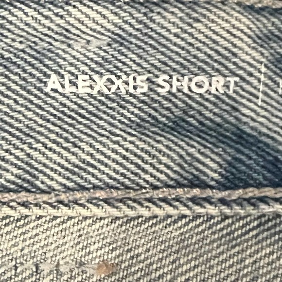 ADRIANO GOLDSCHMIED ALEXXIS HIGH RISE WEDGIE SHORTS NWT WOMEN'S SIZE 29 - Picture 13 of 16